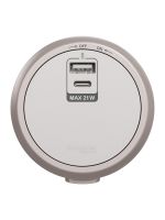 SCHNEIDER EASY 21W Type A+C USB 模組 (星辰啡)