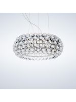 FOSCARINI CABOCHE PLUS MEDIA 吊燈 (透明)