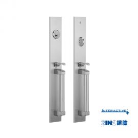 MUL-T-LOCK DNR06 美式套裝大門鎖 (鋼色)