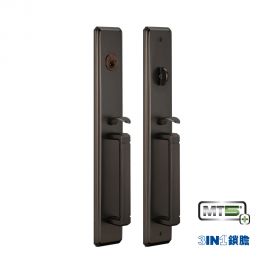 MUL-T-LOCK DPT06 美式套裝大門鎖 (不銹鋼 - 啞光古銅色)