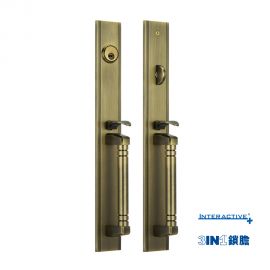 MUL-T-LOCK DSR06 美式套裝大門鎖 (啞光青銅色)
