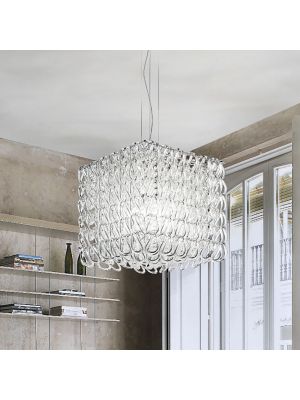 Vistosi GIOGALI CUB 吊燈 (透明色)