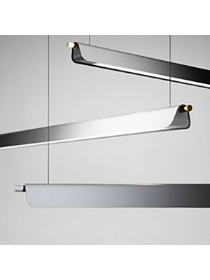 Luceplan COMPENDIUM 吊燈 (鋼色)