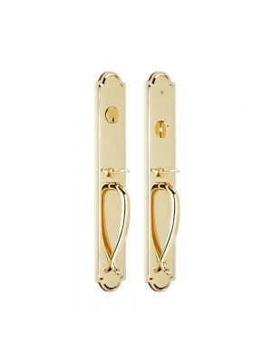 MEDECO DMK06 美式套裝大門鎖 (M3) 金色