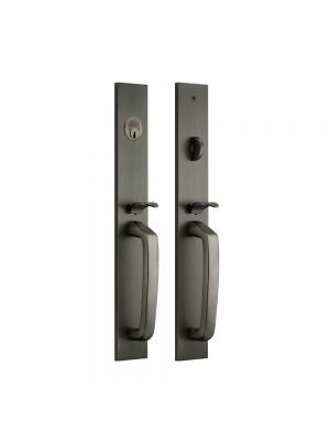 MEDECO DNQ06 美式套裝大門鎖 (M3) 白古銅色