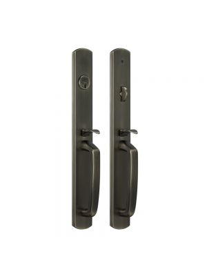 MEDECO DUQ06 美式套裝大門鎖 (M3) (殞石黑鋼色)