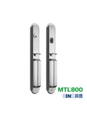 MUL-T-LOCK DAC06 美式套裝大門鎖 (不銹鋼 - 鋼色)