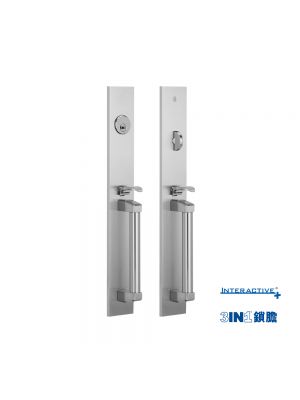 MUL-T-LOCK DNR06 美式套裝大門鎖 (鋼色)