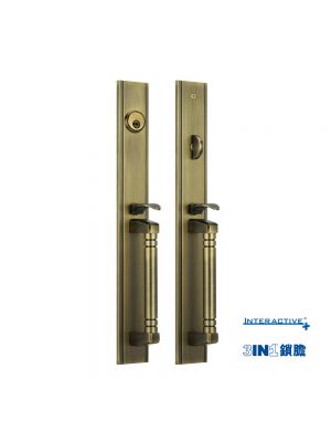 MUL-T-LOCK DSR06 美式套裝大門鎖 (啞光青銅色)