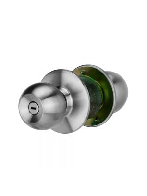 PLC N3030 浴室門銖鎖 (鋼色)