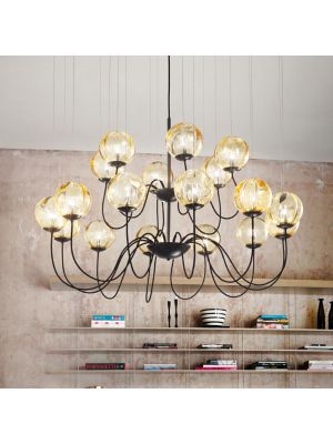 Vistosi PUPPET 18 吊燈 (琥珀色)