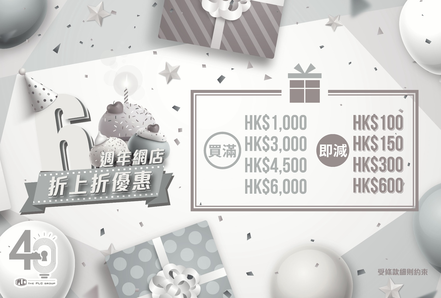 PLC 40th Anniversary Promotion